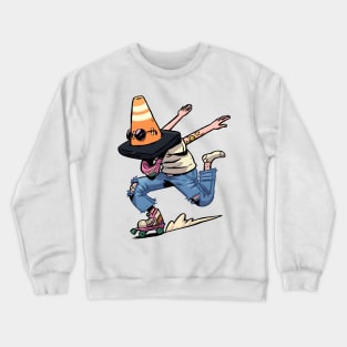 Punk Rolling Cone Crewneck Sweatshirt